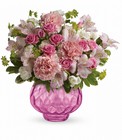 /images/telsg10/TEV22-3^1lg.jpg Simply Pink Bouquet Premier Flowers from Cottage Florist, Lakeland Fl 33813